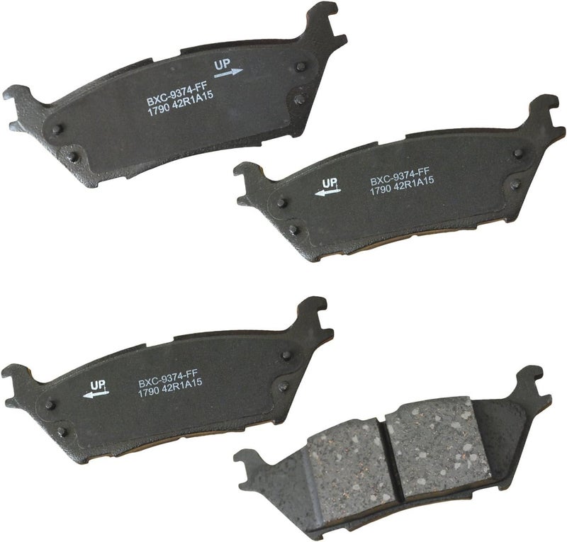 Bendix Premium SBC1790 Ceramic Rear Brake Pads for Ford Expedition 2022-2018, F-150 2020-2015, Lincoln Navigator 2022-2018 - Image 1